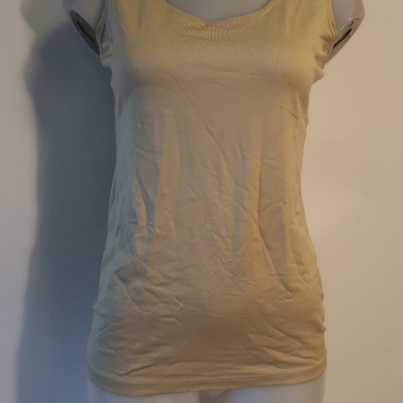 Womens A'nue Ligne Golden Beige Tank M* - Picture 2 of 6